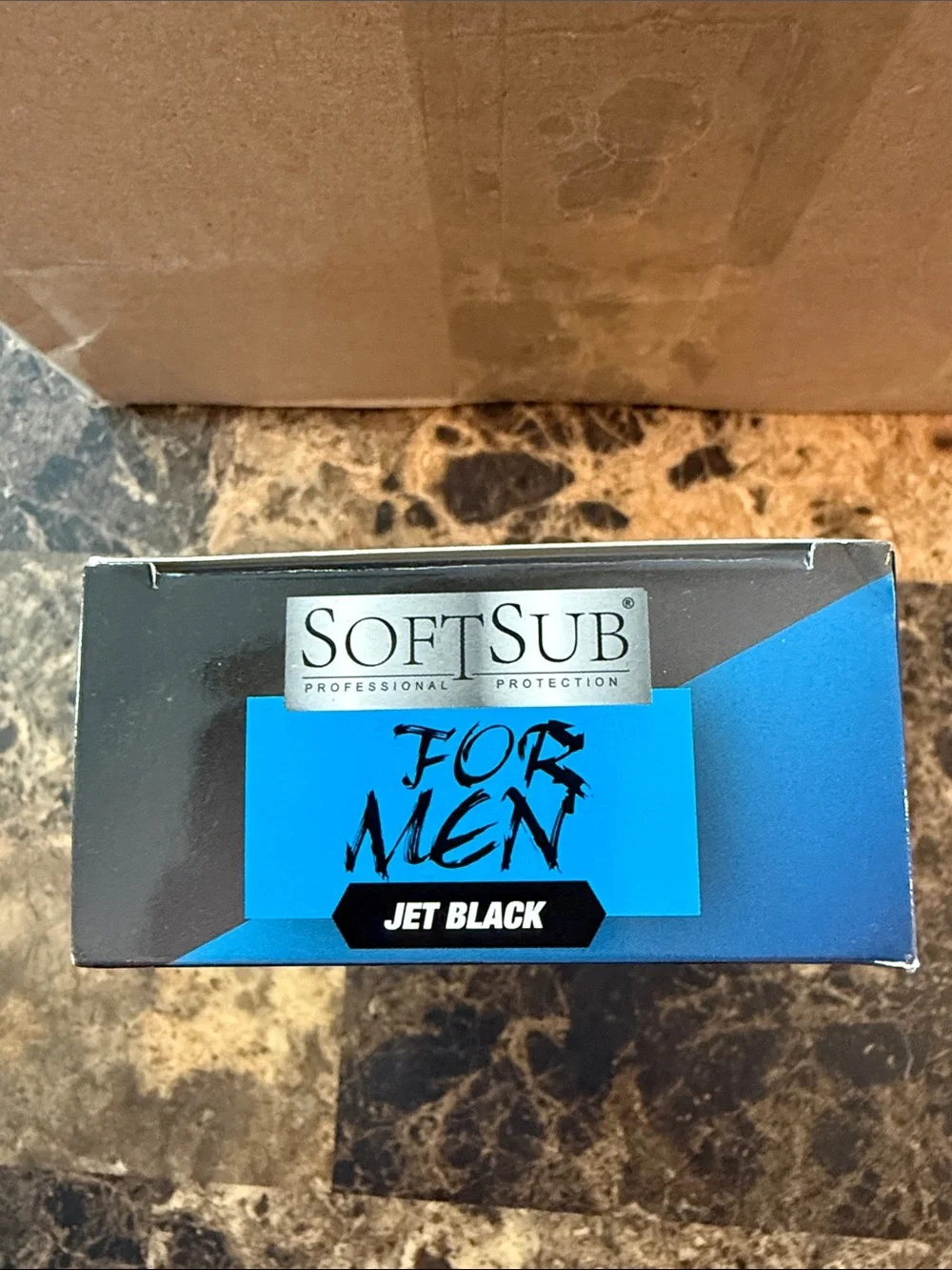 For Men Brush-In Hair Coloring Gel - Jet Black